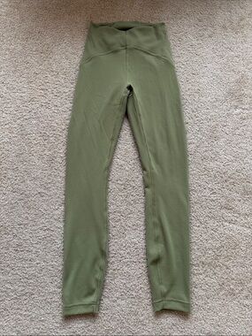 Lululemon women Olive Green Leggings